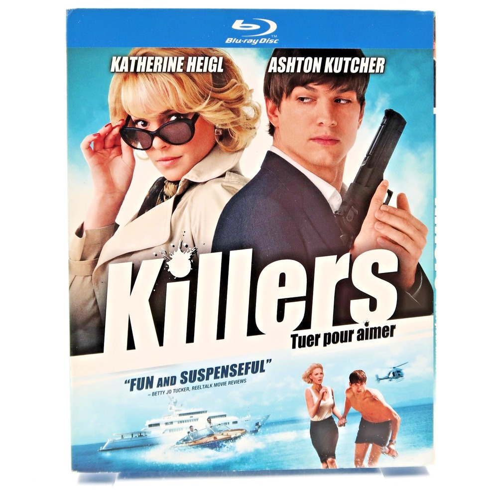 Killers Blu-ray 2010 Movie Katherine Heigl Ashton Kutcher Lionsgate PG Slipcover